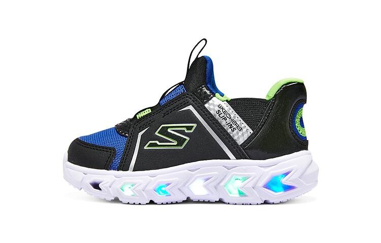 

Кроссовки Skechers Toddler Shoes TD Low-top Blue With Black Lettering, синий