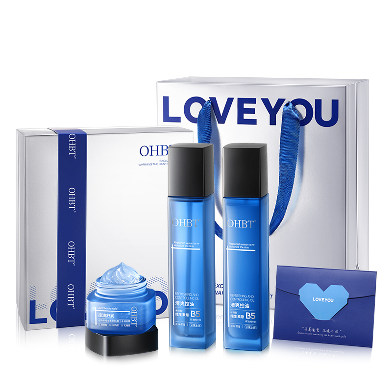 

Наборы для ухода за кожей с контролем жира глубокое очищение, освежение, удаление клещей OHBT