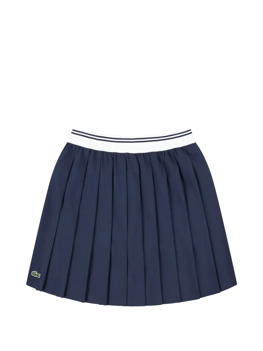 Плиссированная юбка в полоску Lacoste Kids, синий