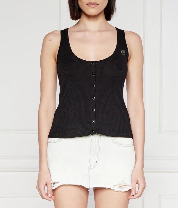 

Футболка «Догвилль» Regular fit Pinko, черный