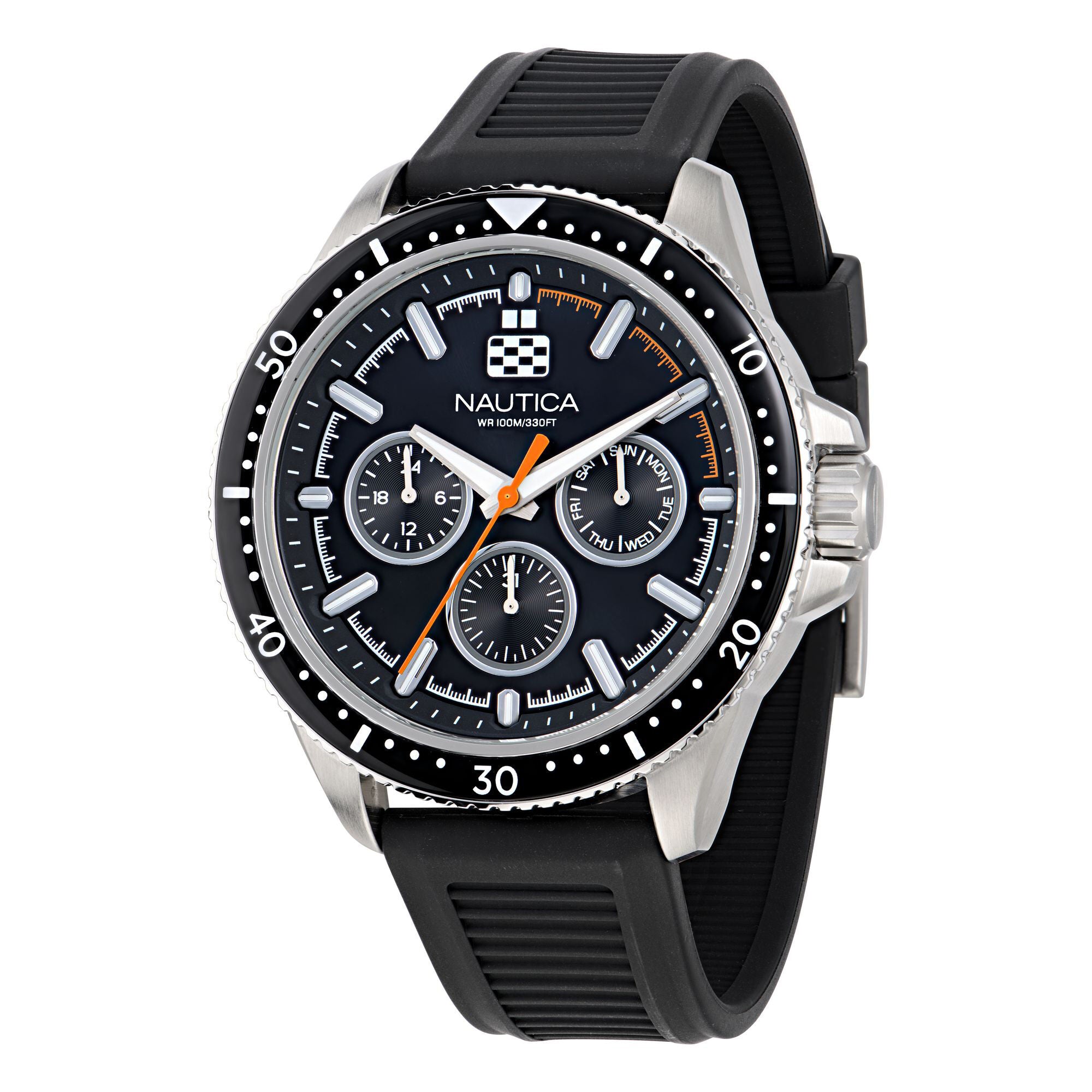 

Nautica Mens Nct Windrose Wheat Fiber Strap 3-стрелочные часы