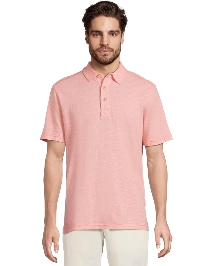 

Поло Tommy Bahama Laurito Beach Polo, цвет Dubarry Coral Heather