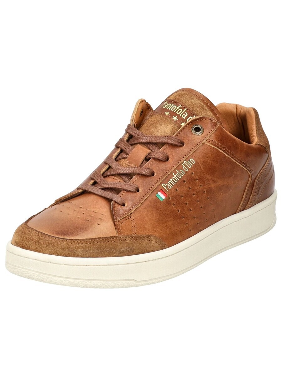 

Повседневные кроссовки PANTOFOLA D'ORO Sneakers Bellagio, цвет brown/cognac, Коричневый, Повседневные кроссовки PANTOFOLA D'ORO Sneakers Bellagio, цвет brown/cognac
