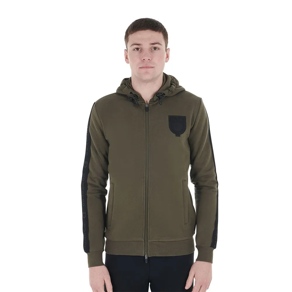 

Толстовка Equestro Inside Fleece full zip, зеленый
