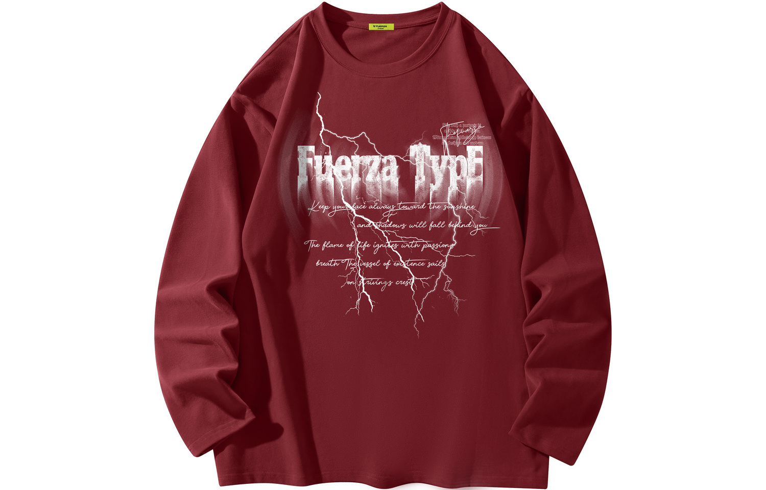 

Футболка унисекс FUERZA, Burgundy