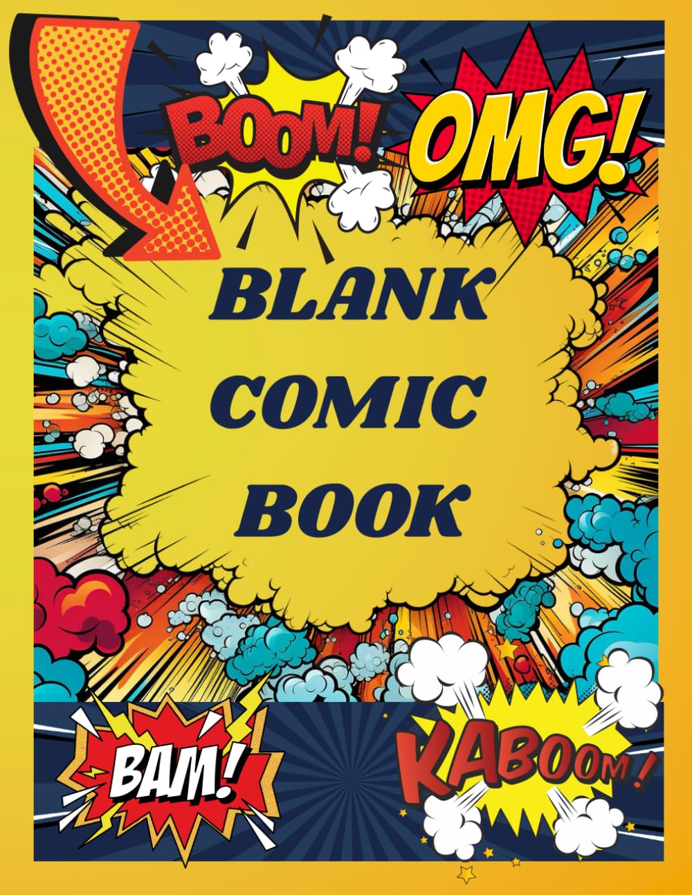 

Blank Comic Book: Create Your Own Comic - 100 Pages of Comic Panels for Artists, Kids & Creators (Independently published)