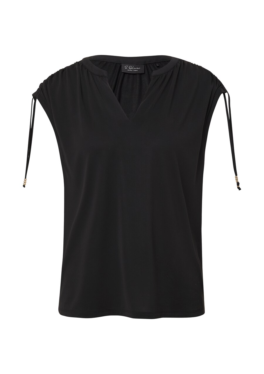 

Рубашка s.Oliver BLACK LABEL, черный