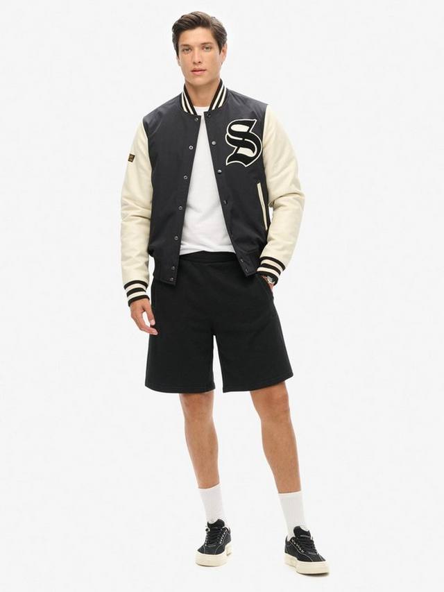 

Трикотажные шорты essential с логотипом Superdry, черный