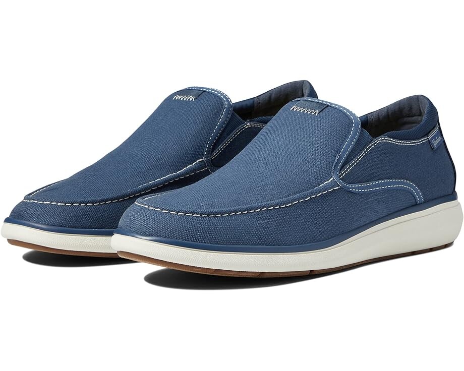 

Кроссовки Florsheim Venture Canvas Moc Toe Slip-On, цвет Navy Canvas/Nubuck/White Sole, Синий, Кроссовки Florsheim Venture Canvas Moc Toe Slip-On, цвет Navy Canvas/Nubuck/White Sole