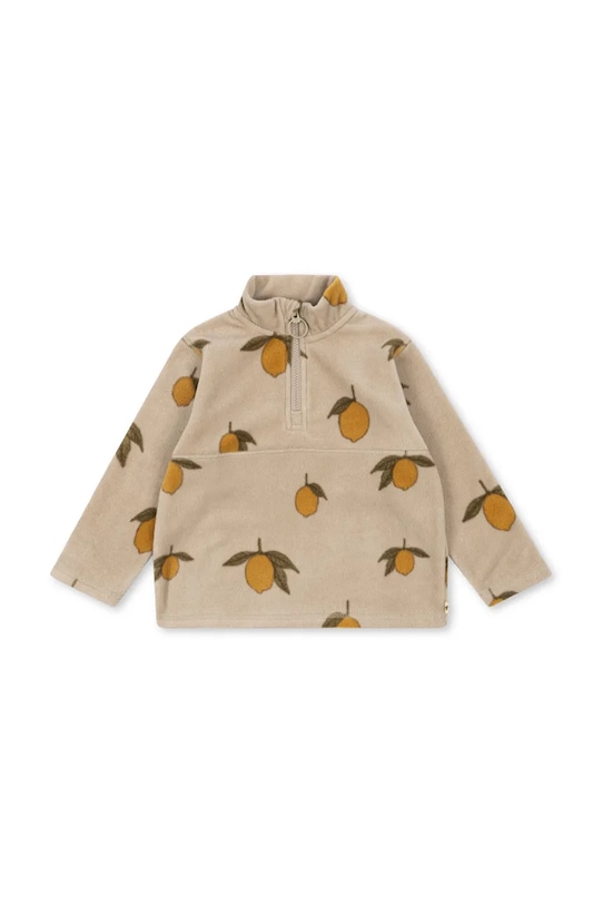 

Детская толстовка TAVI FLEECE SWHEATSHIRT GRS Konges Sløjd, бежевый