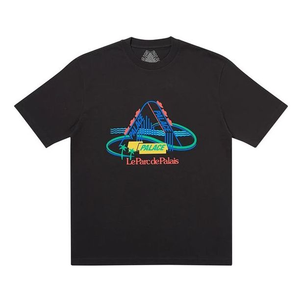 

Футболка PALACE French Ones Printing Short Sleeve Unisex Black, черный