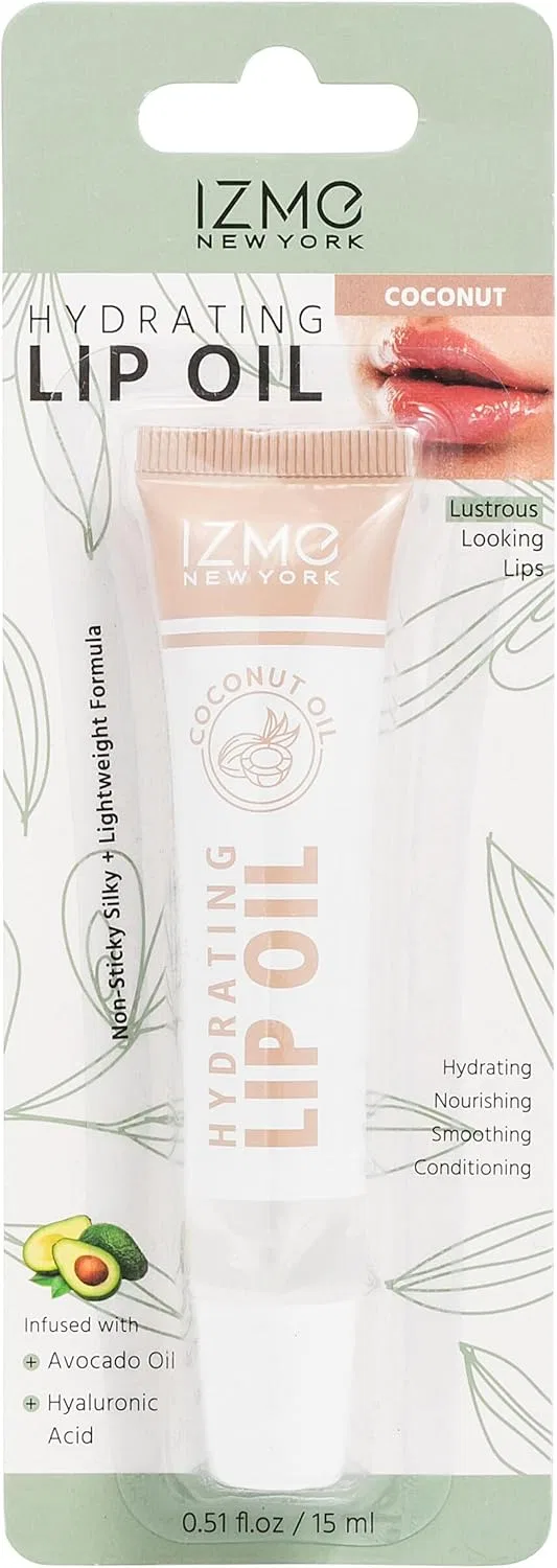 Масло для губ IZME Hydrating Lip Oil Coconut 15 мл прозрачно-белый — фото 2