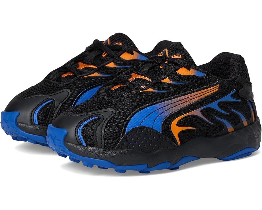 

Кроссовки PUMA Kids Inhale Shoes, цвет Black/Orange Glo