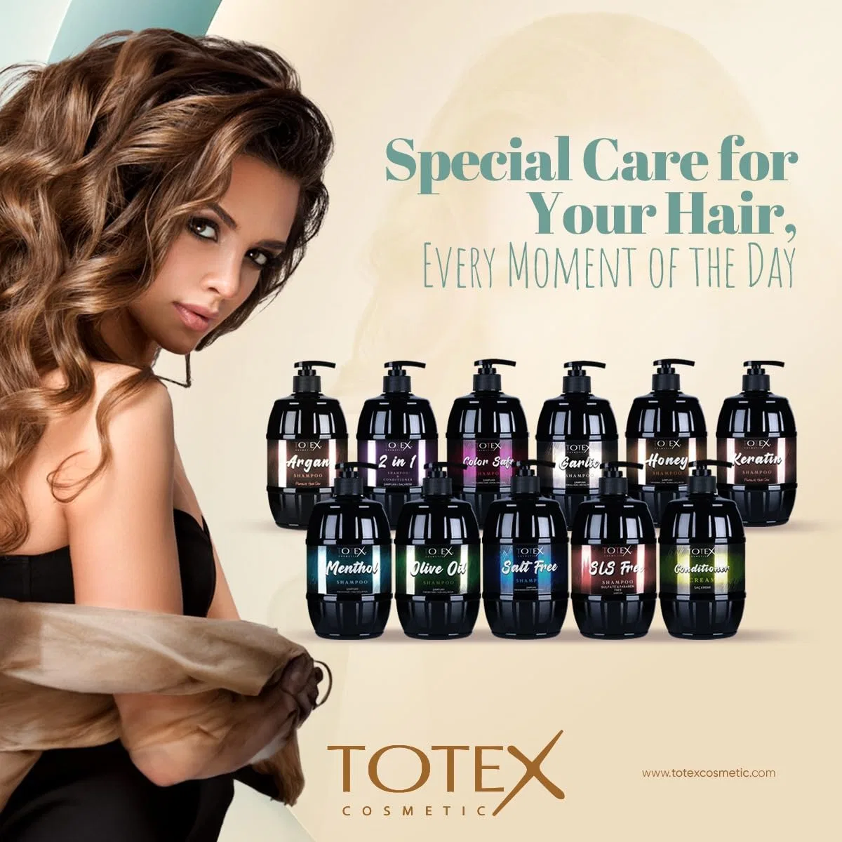 Шампунь для волос Totex Honey с медом (750 мл) Totex — фото 4