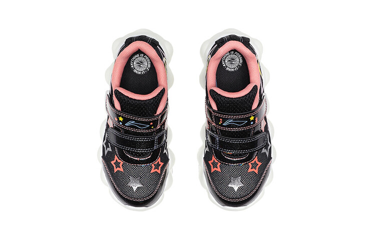 Кроссовки LINING YOUNG Kids Lifestyle Shoes PS Low-top Standard Black — фото 4