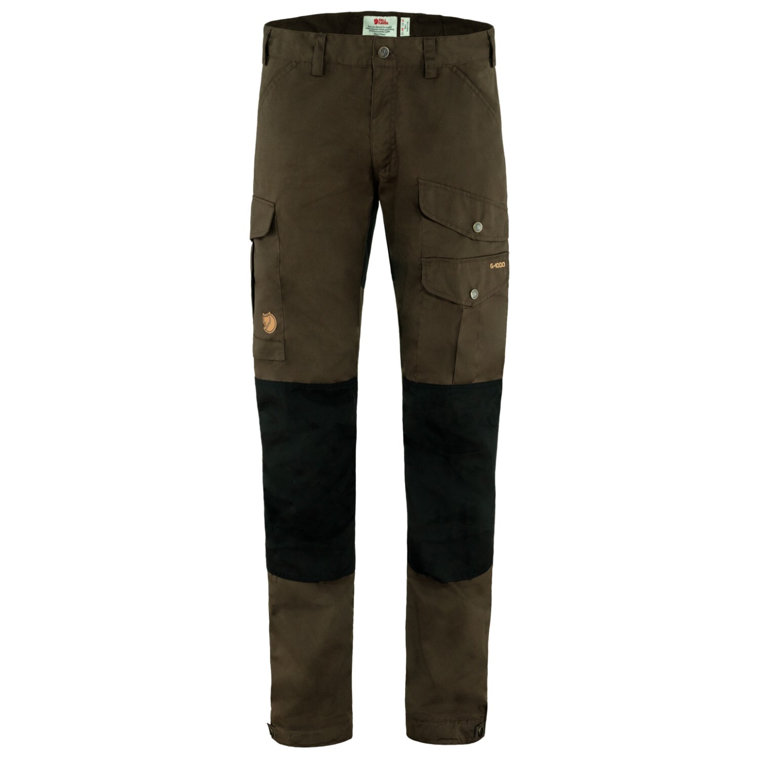 

Трекинговые брюки Fjällräven Vidda Pro Trousers, цвет Dark Olive/Black