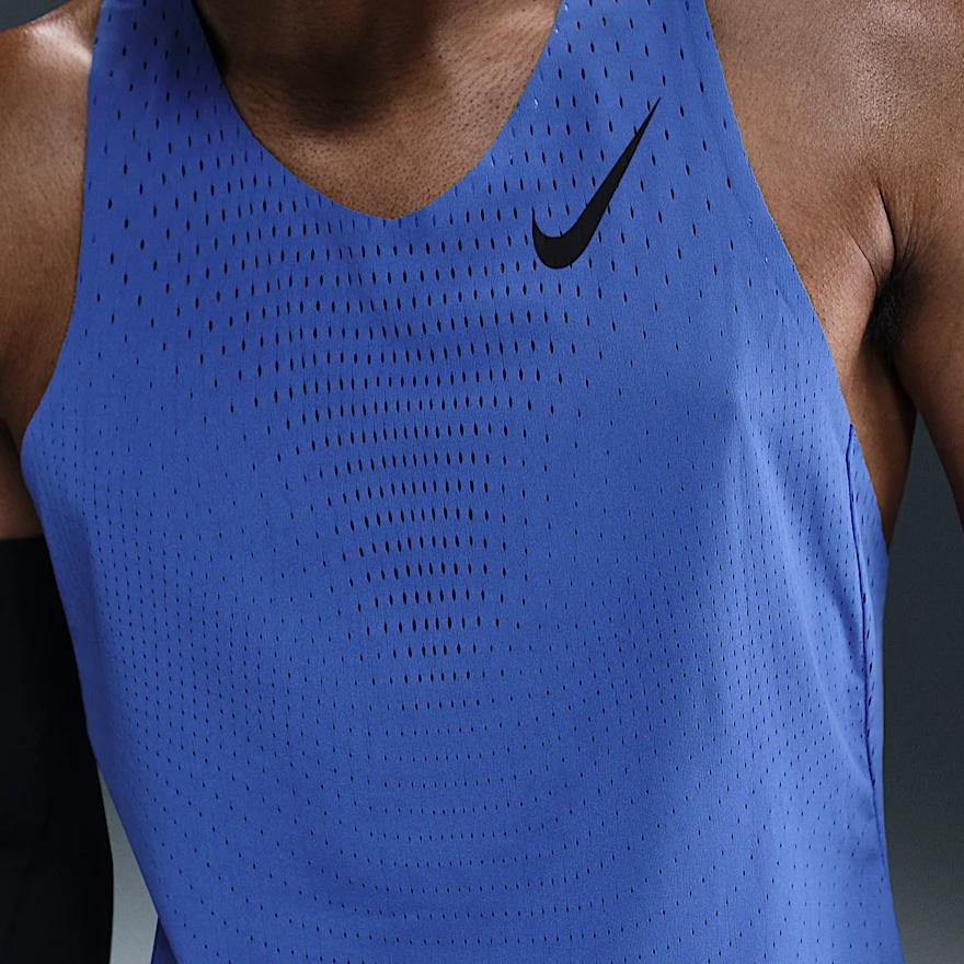 AeroSwift мужская майка для бега Dri-FIT Adv Nike, синий — фото 4