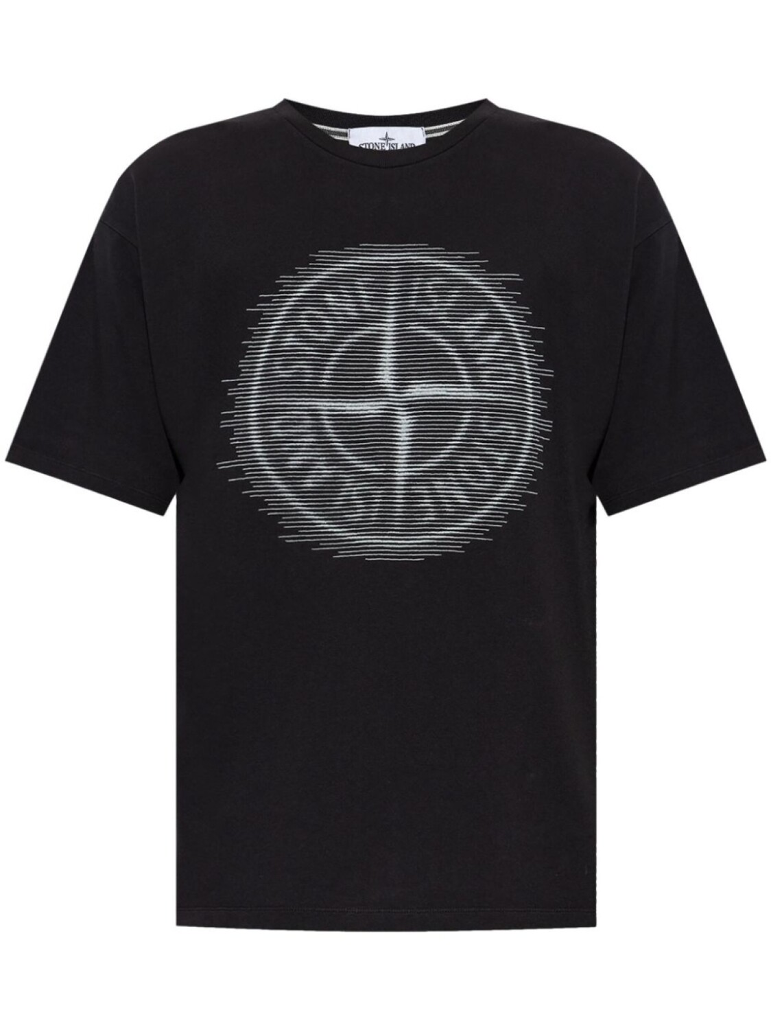 

Stone Island футболка с логотипом, черный