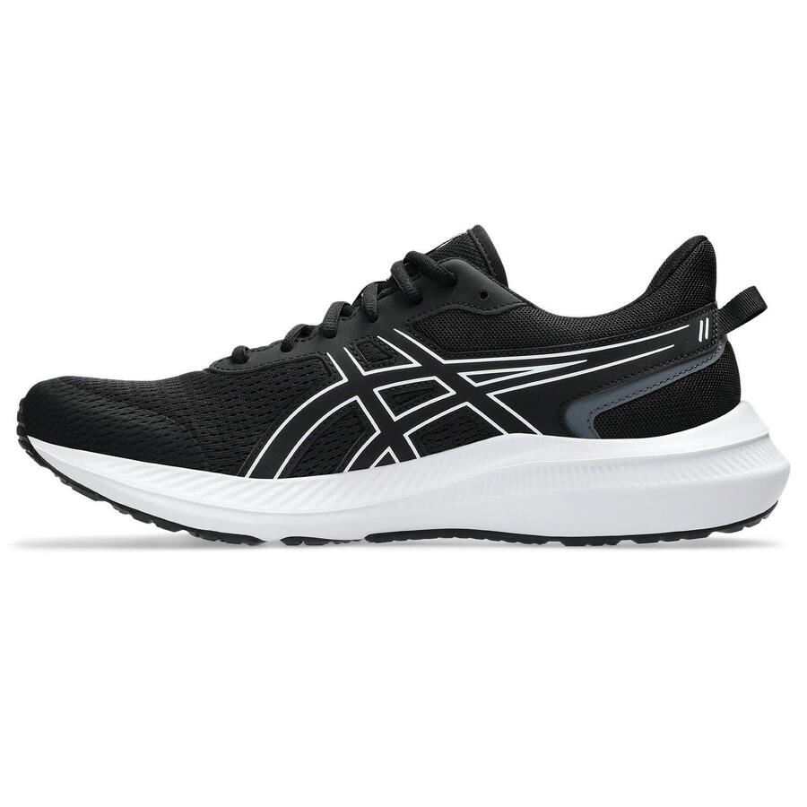 Кроссовки для бега по шоссе, мужские - ASICS Jolt 5 - чёрно-белые — фото 3