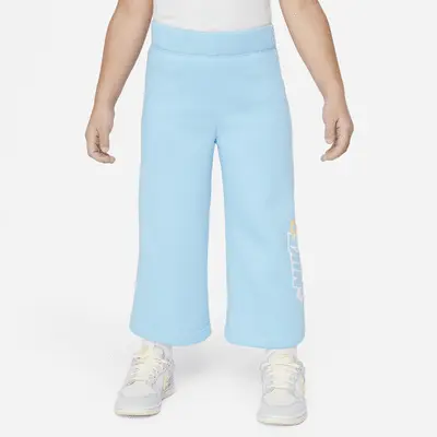 

Брюки Nike Floral Fleece Toddler Wide Leg Pants, цвет Aquarius Blue