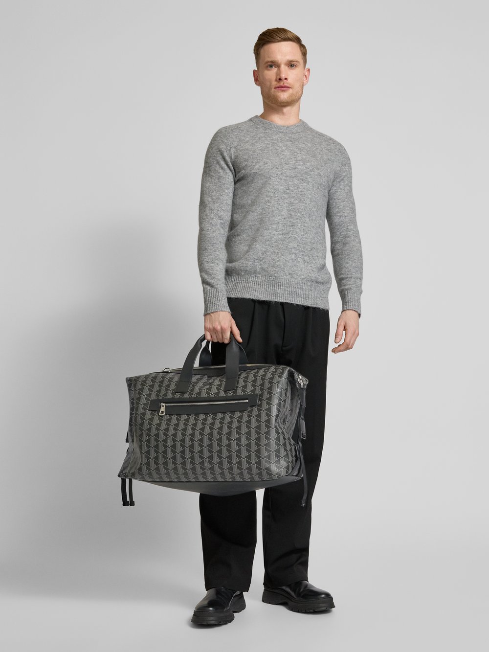 

Сумка Weekender с ручкой для переноски Lacoste, черный