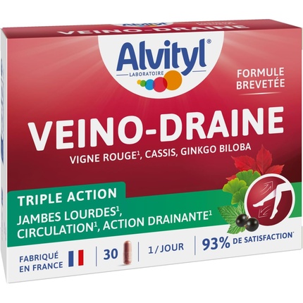 

Veino-Draine — средство для улучшения кровообращения и дренажа ног. Alvityl