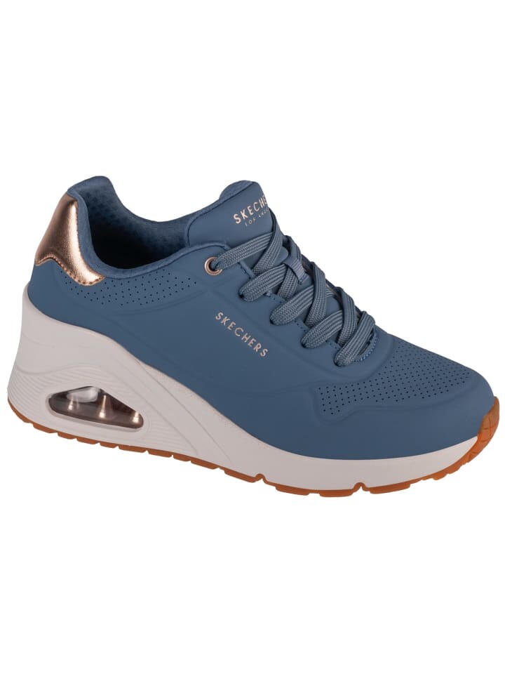 

Низкие кроссовки Skechers Uno Wedge Hi Steps, синий