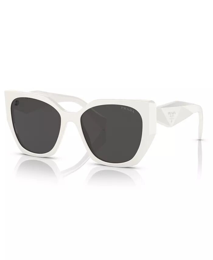 

Круглые женские солнцезащитные очки Symbole, PR 19ZS PRADA, белый