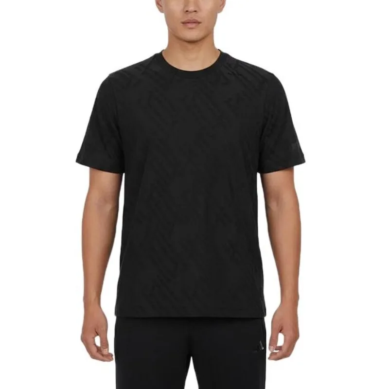 Adidas Футболка мужская Black Crew Neck Moderate