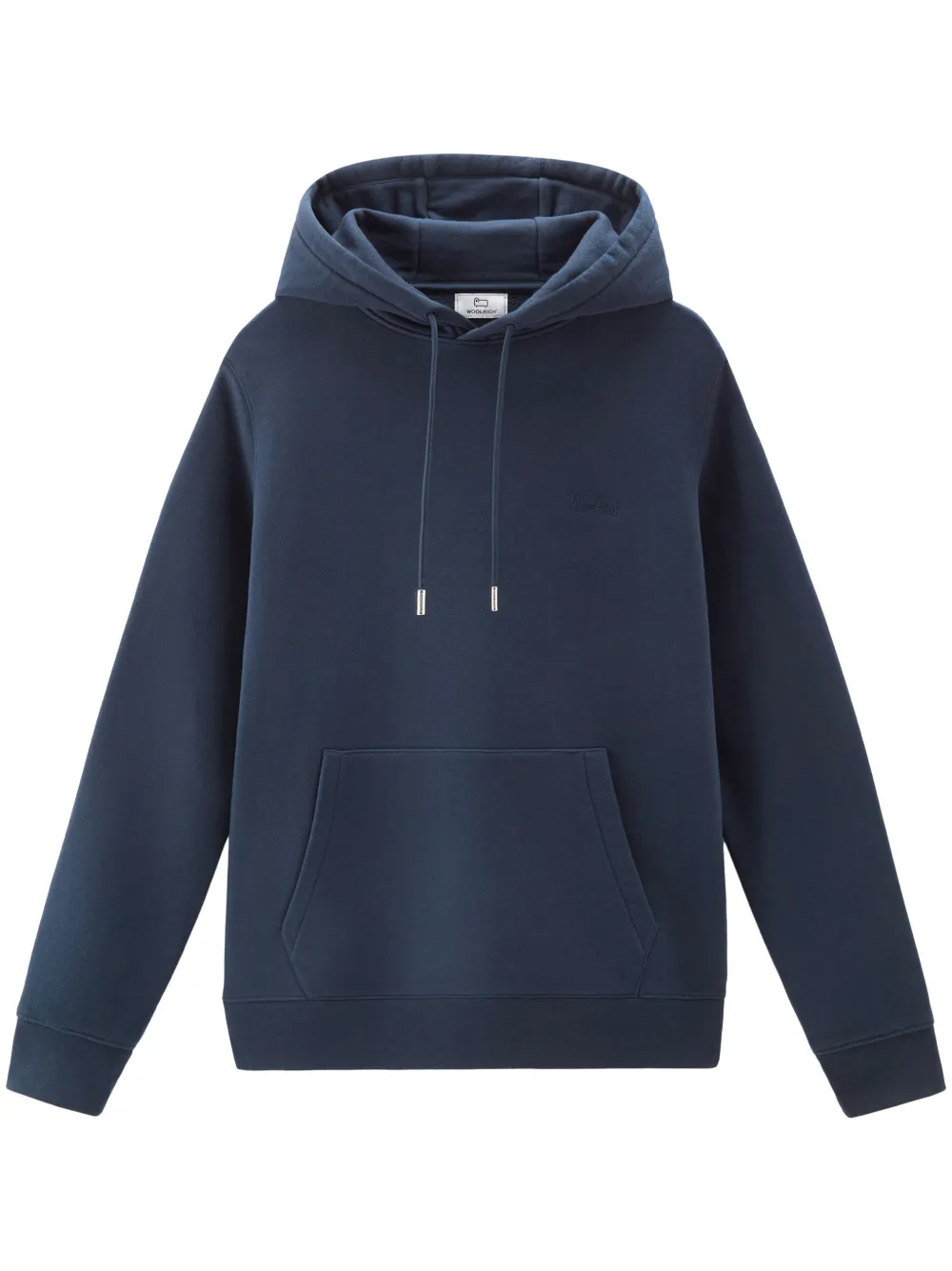 

Худи с вышитым логотипом WOOLRICH, синий