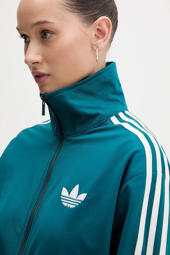 Толстовка Adidas Originals, бирюзовый — фото 4