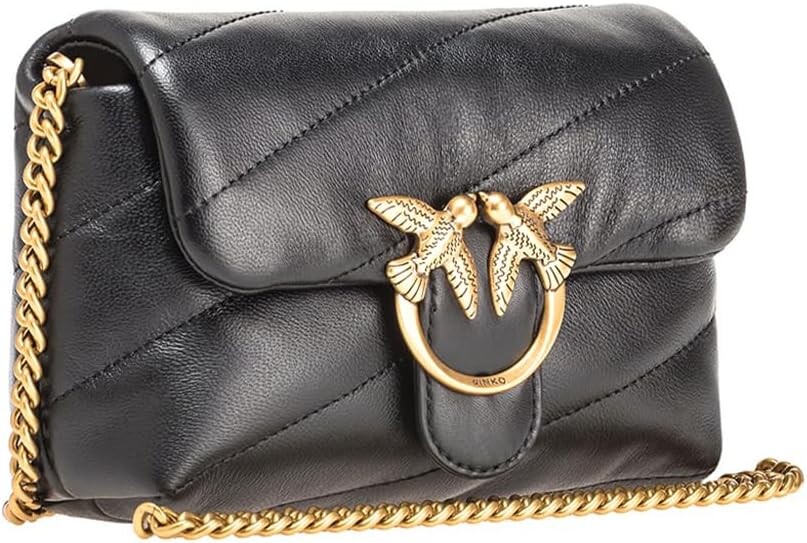 

Сумка Pinko Contemporary, Z99q_Black-Antique Gold