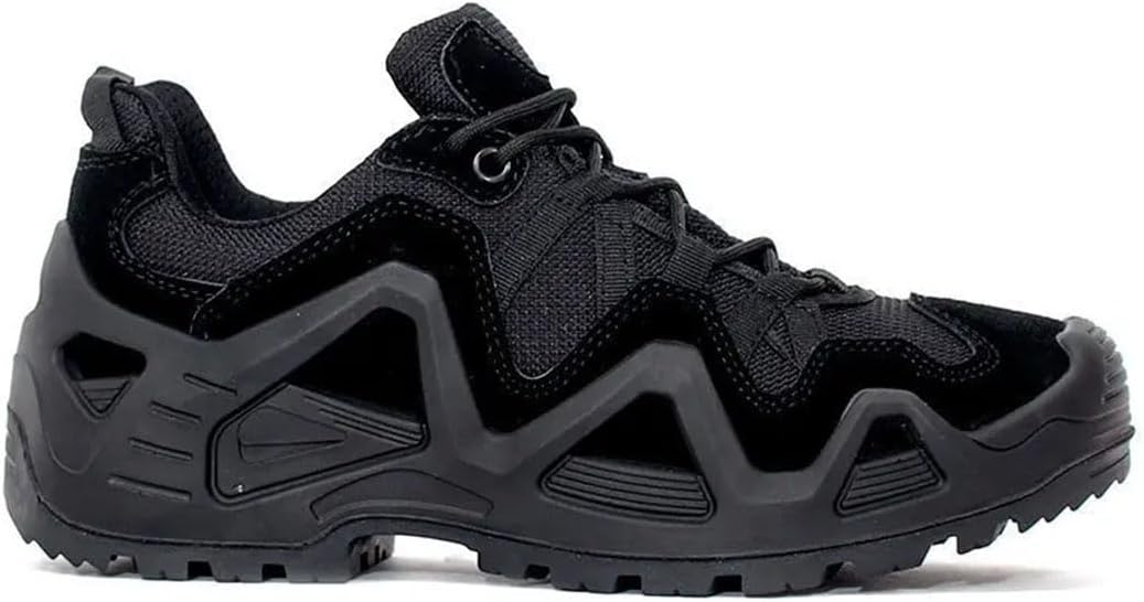 

Мужские тактические военные ботинки для пустыни, обувь для активного отдыха, кемпинга, походов, скалолазания, трекинга, охоты, нескользящие спортивные кроссовки Generic, черный