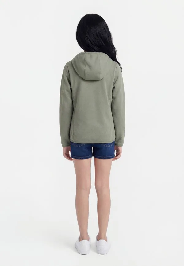 Куртка из флиса с капюшоном fix hood Cmp, Khaki — фото 2