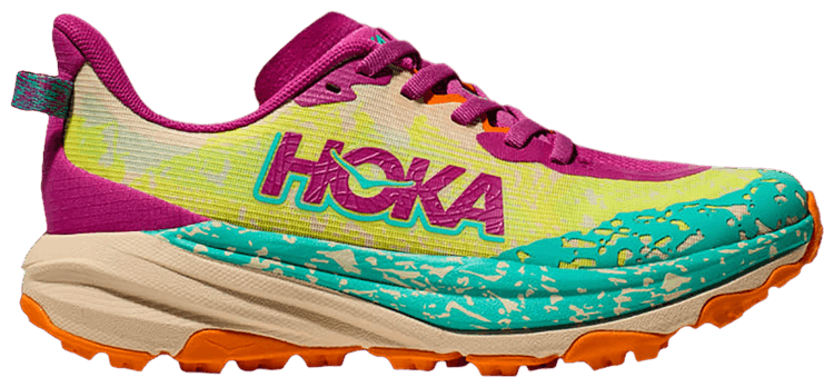 

Кроссовки HOKA Speedgoat 6 Kids 'Fuchsia Electric Aqua', разноцветный