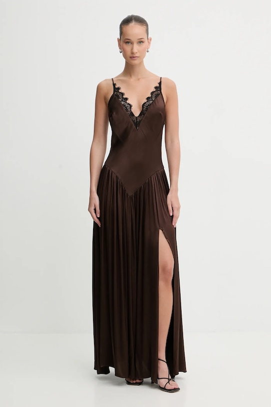 

Платье из вискозы Bardot, коричневый