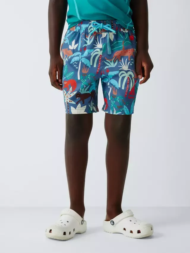 Детские плавательные шорты Tropics, разноцветные John Lewis