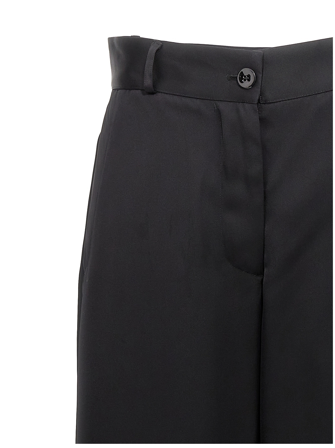 Брюки свободного кроя JIL SANDER, черный — фото 3