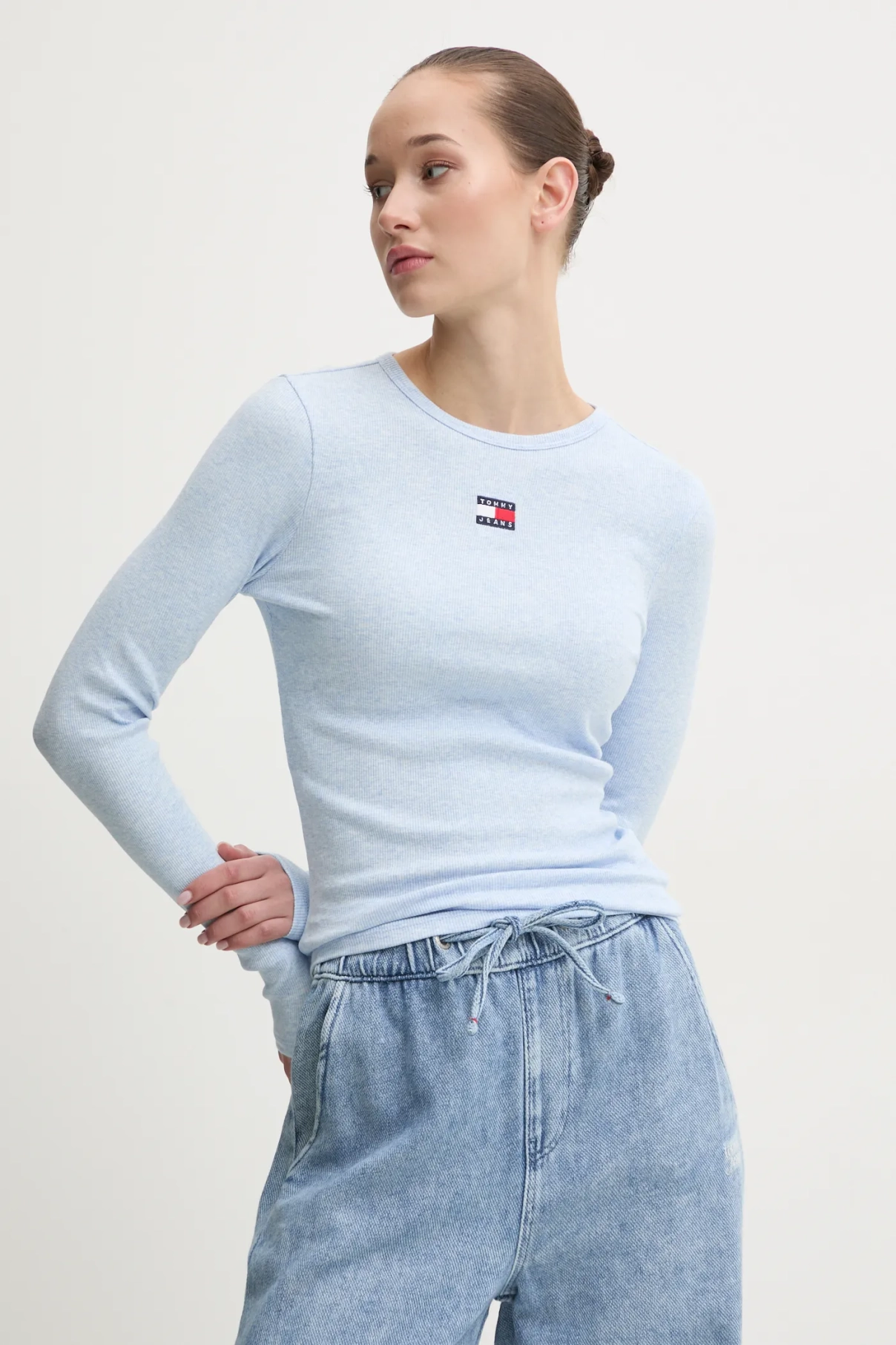 

Футболка с длинным рукавом Tommy Jeans, синий