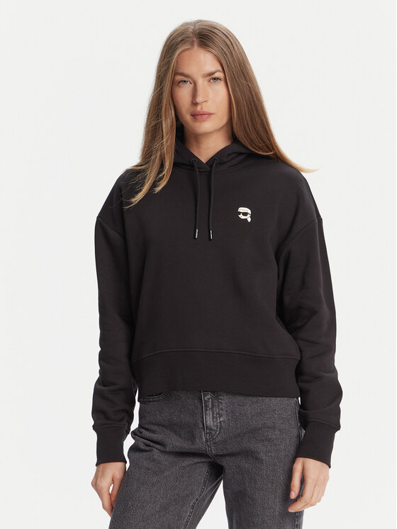 

Свитшот regular fit A3W20053 Karl Lagerfeld, чёрный
