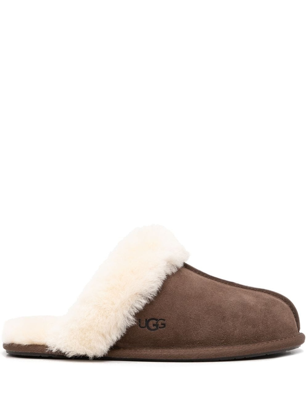 Слиперы Scuffette II с мехом UGG, коричневый