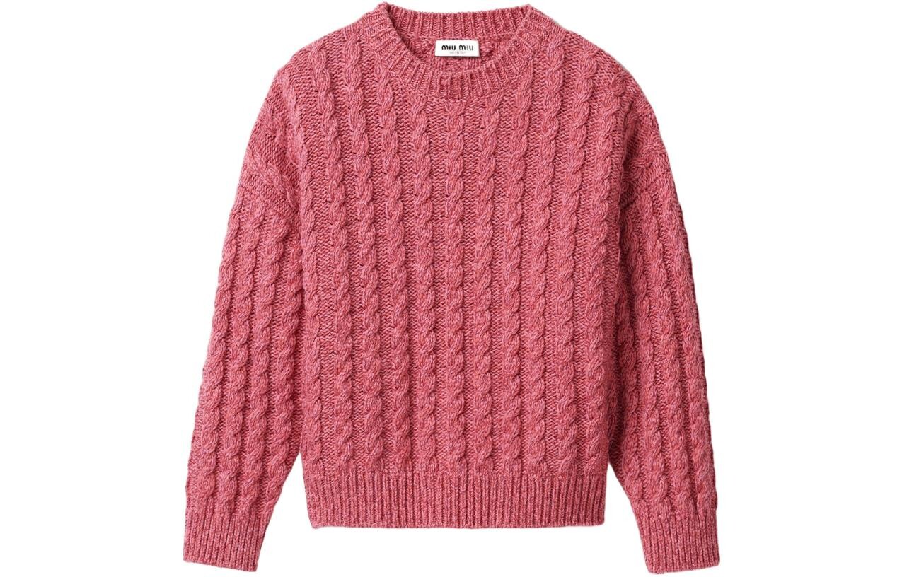 

Свитер женский красный Miu Miu