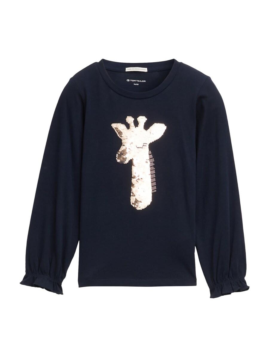 

Рубашка TOM TAILOR, ночной синий