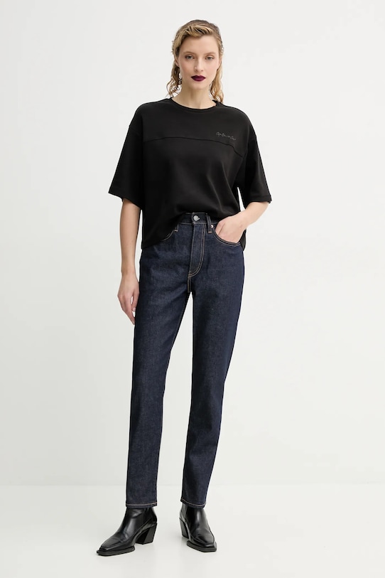 Джинсы завышенной посадки boyfriend Levi'S, темно-синий — фото 2