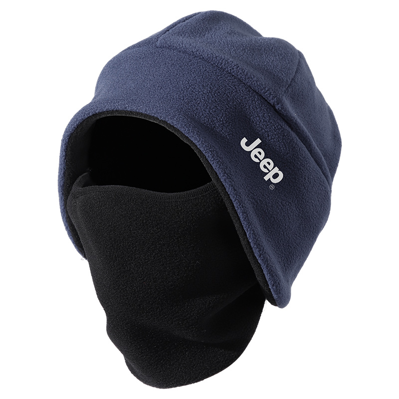 

Мужская шапка из полиэстера Jeep, темно-синий