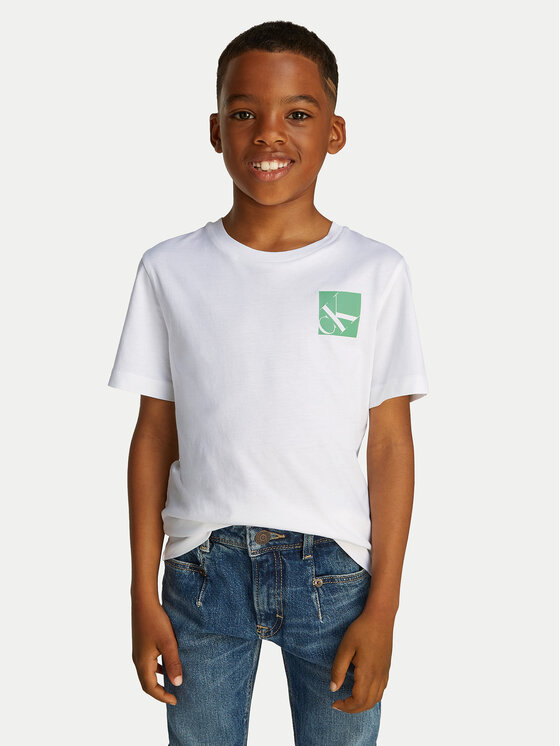 

Футболка обычного кроя Shifted IB0IB02351 Calvin Klein Jeans, белый