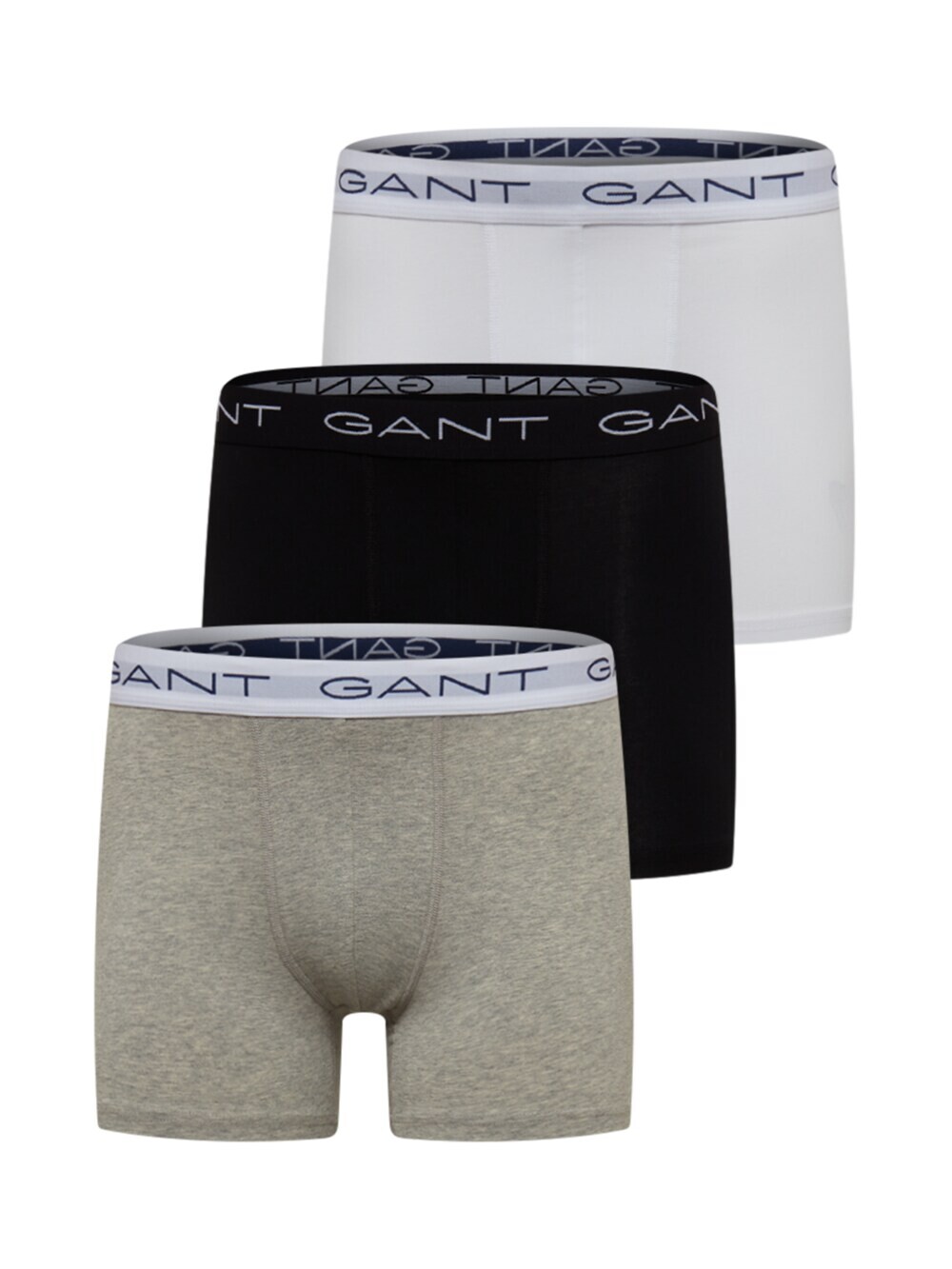 

Трусы боксеры Gant, антрацит/черный/белый