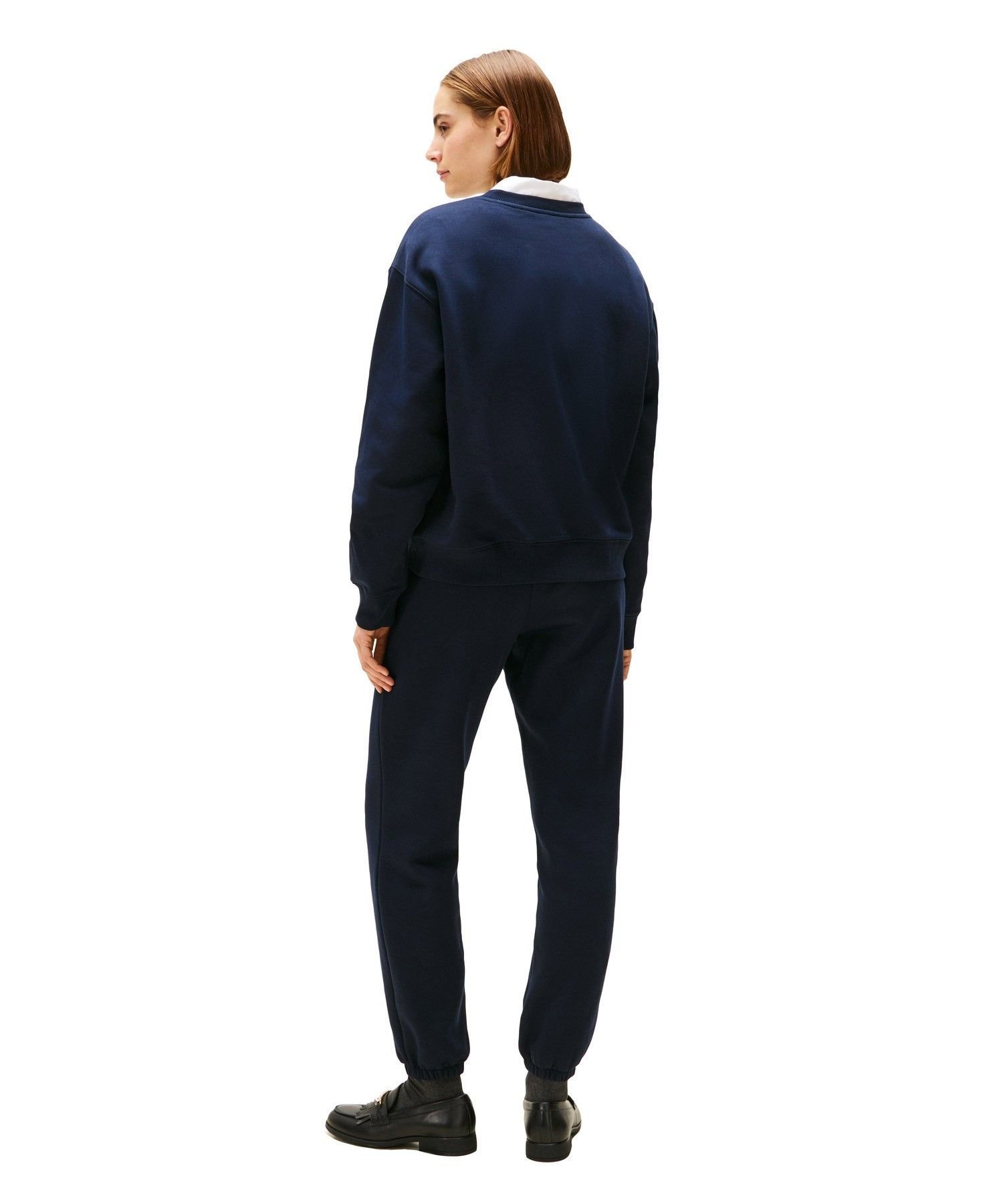 Толстовка Boxy Quest Crew TOMMY HILFIGER, Navy DW5 — фото 3