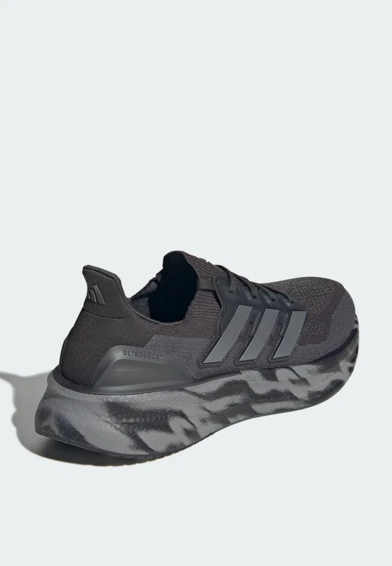 Кроссовки мужские спортивные, Ultraboost 5, Adidas, черный/серый — фото 3