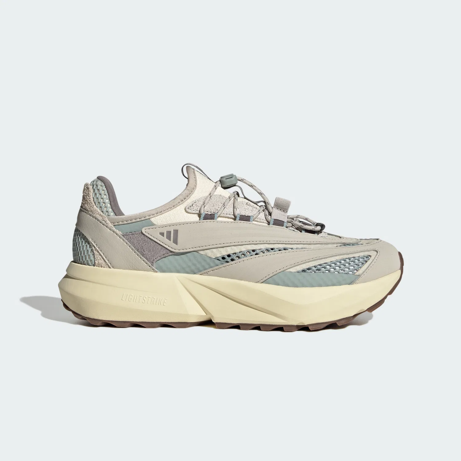 Мужские бежевые беговые кроссовки Lightblaze Vista от Adidas